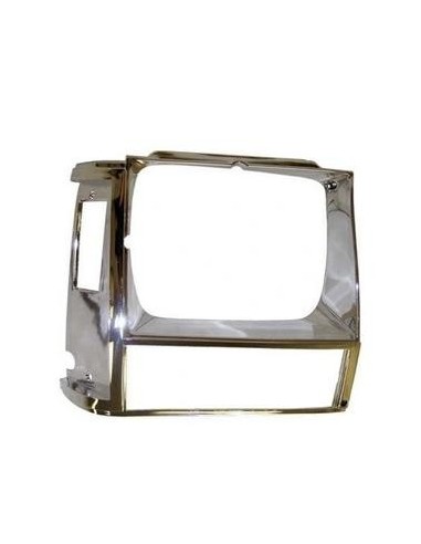 Right chrome headlight frame for jeep cherokee 1984 onwards