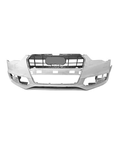 Primer front bumper with headlight washer holes for audi s5 2011 onwards