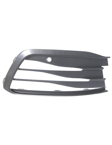 Right front bumper grille with sensor...