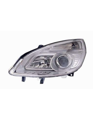 Right headlight for renault scenic 2006 to 2008 chrome parabola
