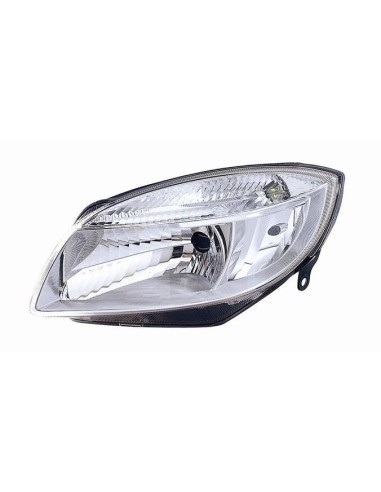 Right front projector headlight for skoda roomster fabia 2007 onwards H4