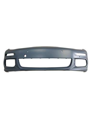 Front bumper primer with washer holes and park sensors for panamera 2013-