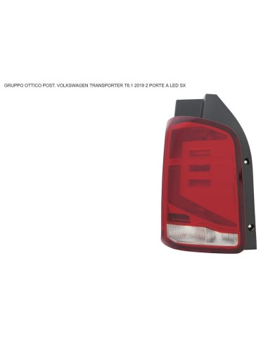 Blinker Rücklicht Links A L.Ed für VW Transporter t6 2019 IN Dann 2 Türen
