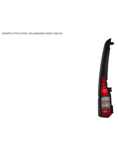 Left rear light for vw caddy 2021