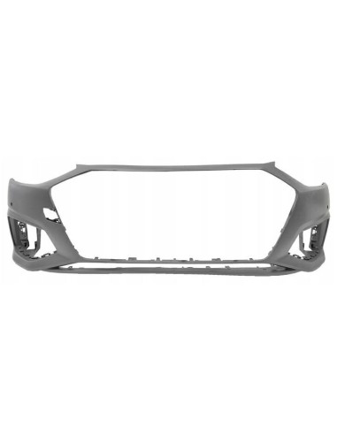 Primer front bumper with park distance control for audi a4 2019 onwards