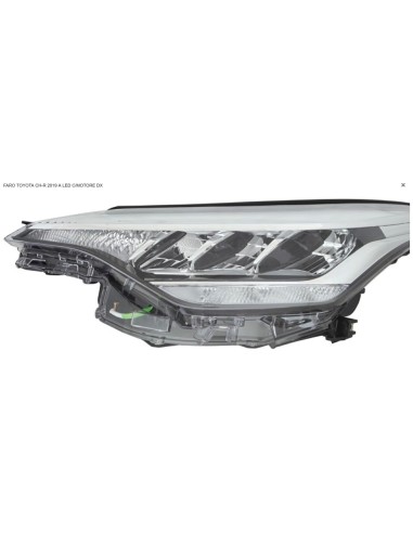 Right Led Headlight With Electric Motor for toyota C-Hr 2019 onwards