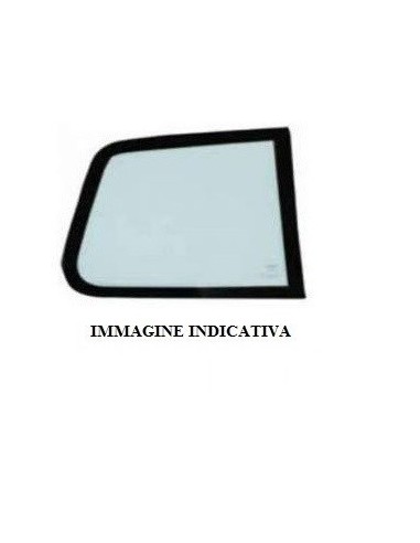 Fixed green rear left bodywork glass for YARIS 3P 2006 TO 2011