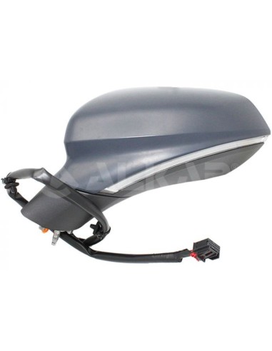 Left electric foldable memory rear view mirror for seat leon 2020- Freccia