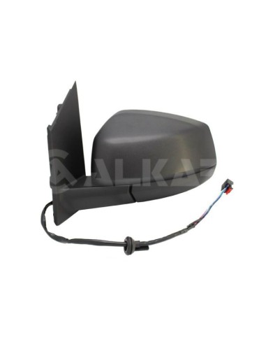 Black heated electric left rear view mirror for vw caddy 2021 onwards 5 pin