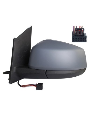 Electric foldable left rear view mirror for vw caddy 2021 onwards 7 pin