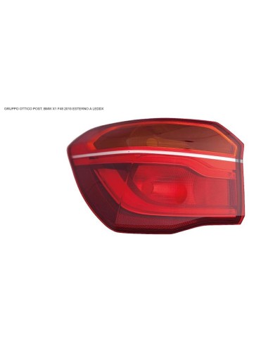 External Led Right Rear Light for bmw X1 F48 2015 onwards