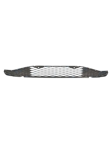 Satin Black Central Front Grille With 2 Sensor Holes for vw Id4 2020-