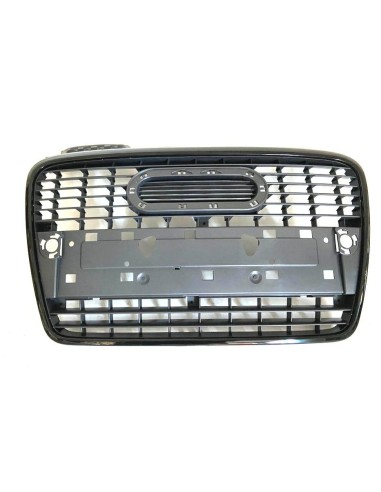 Grille screen front black front for AUDI A4 2004-2007