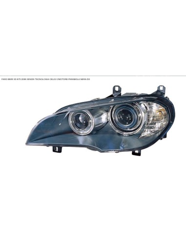 Headlight Right Bixenon D1S-H8 Without Control Unit for bmw X5 E70 2007-