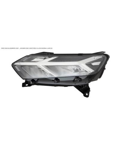 Headlight Right drl led With Electric Motor for dacia Jogger 2022-