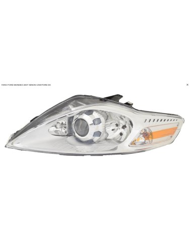 Right Headlight Xenon With Electric Motor for Ford Mondeo 2007 Onwards