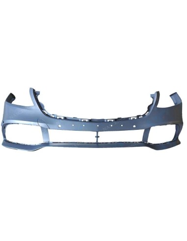 Front Bumper Primer With Sensors for Mercedes S-Class W222 2017 Onwards