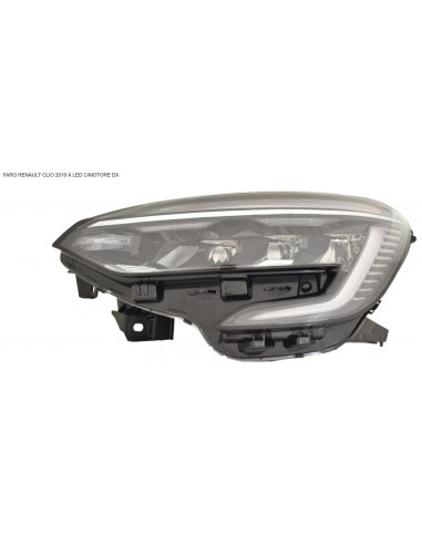 Right Front LED Headlight With Electric Motor for Renault Clio 2019-