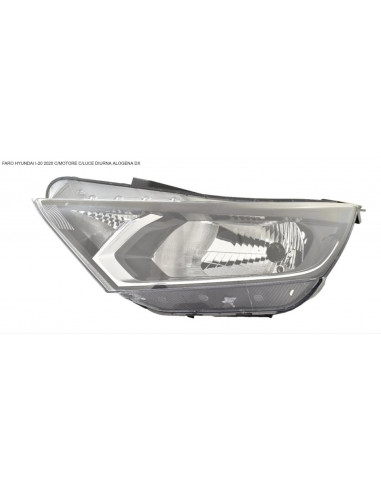 Electric Right Headlight with LED Daylight for hyundai I20 2020-