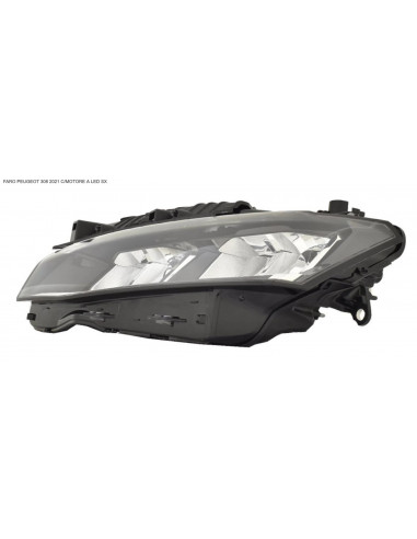 Left Headlight with LED Electric Engine for Peugeot 308 2021 Onwards