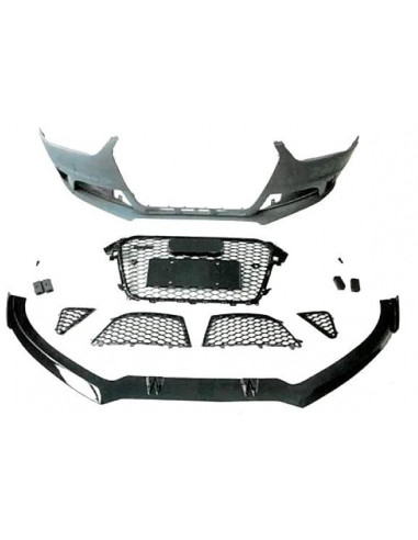 Front Bumper Modification Kit For Audi A4 2011 Onwards Molding Rs4 S4