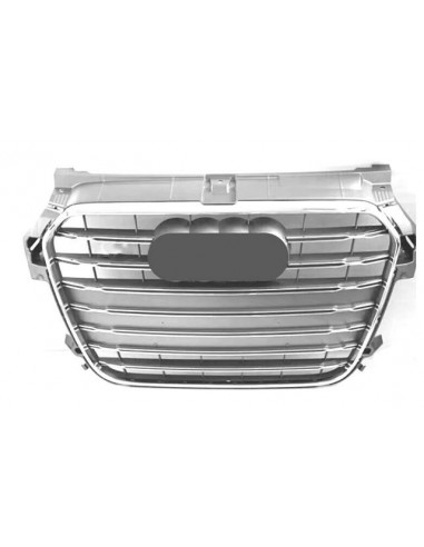 Graue Frontgrillmaske für Audi A1 ab 2010