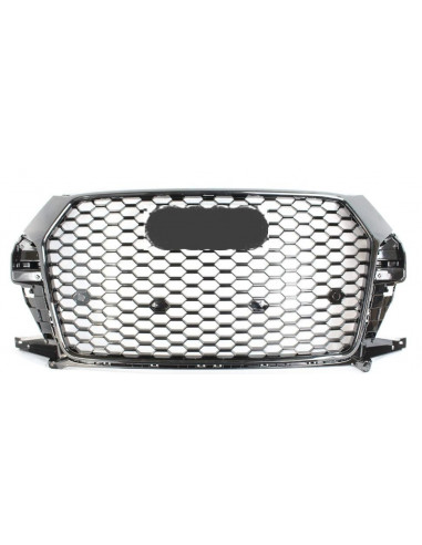 Masque de calandre gris en nid d'abeille pour Audi Q3 Sq3 à partir de 2014