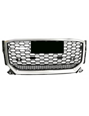 PDC Chrome-Black Honeycomb Grille For Audi Q2 Rsq2 2016-