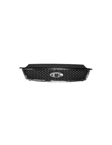 Chrome-Black Front Grille For Ford C-Max 2003 To 2007