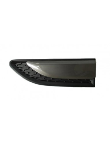 Front Left Fender Grille Gloss Gray For Discovery Sport 2015-