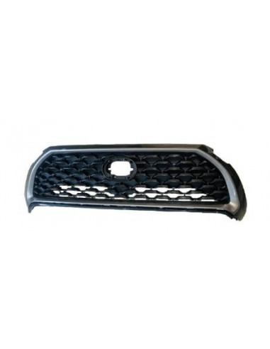 Grille Mask Glossy Gray Frame For Toyota Corolla Cross 2020-