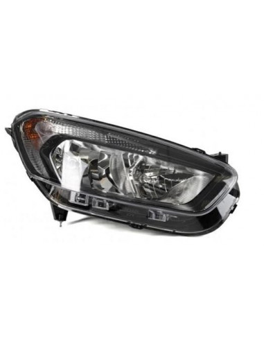 Left Front Projector Headlight For Ford Transit-Tourneo Courier 2018 Onwards Black