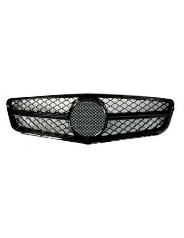 Black Grille Mask for Mercedes C-Class W204 2007 Onwards