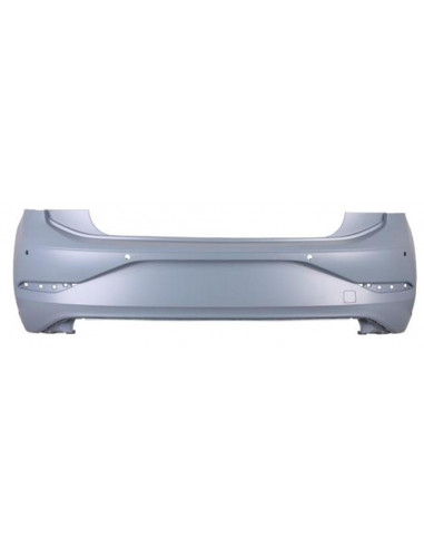 Primer Rear Bumper With Park Distance Control For Vw Polo 2021 Onwards