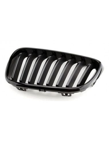 Glossy Black Left Grille Mask for BMW Series 2 F22-F23 2013 Onwards