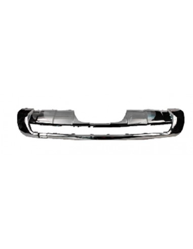 Chrome Rear Bumper Spoiler For Mercedes M Class W166 2011 Onwards Amg
