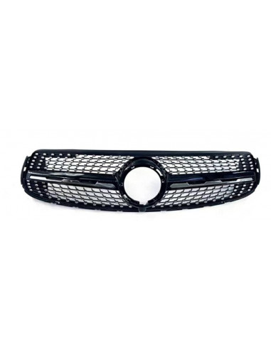 Grille Mask With Black Molding For Mercedes Glc X253 2019 Onwards