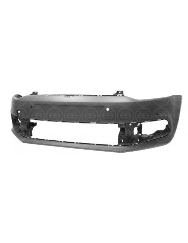 Front Bumper Primer With Park Distance Control For Vw Polo 2014 Onwards