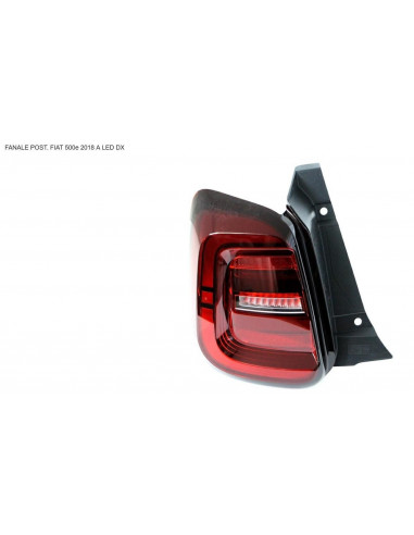 Right LED rear light for Fiat 500 2020 onwards
