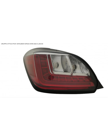 Right LED rear light for Mitsubishi Space Star 2019 onwards