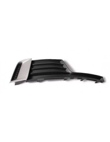 Front Right Grille Black And Matt Aluminum For Audi A3 3P-5P 2016-sport