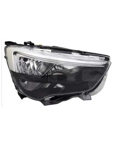 Headlight Left H1-H7 With Drl Led for opel Combo 2018 Onwards