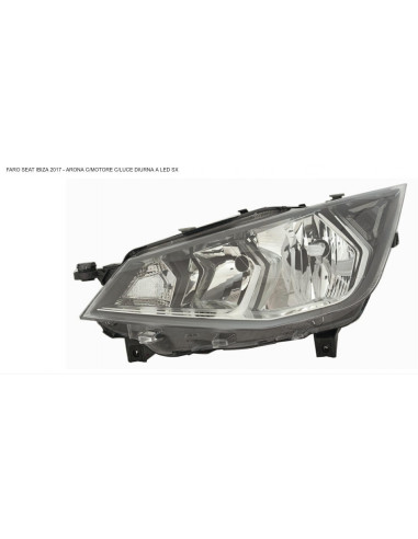 Left Front Projector Headlight Led Daytime...