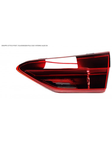 Right Internal LED Rear Light for Vw Polo 2021 Onwards