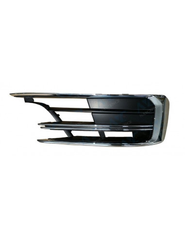 Right Front Grille With Chrome Molding For Audi A8 2017 Onwards