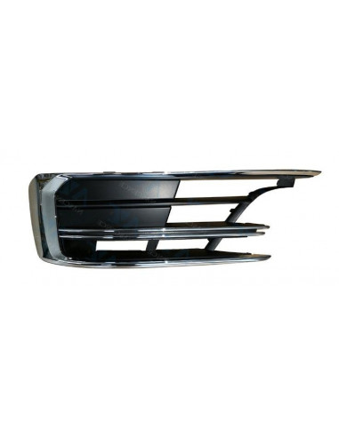Left Front Grille With Chrome Molding For Audi A8 2017 Onwards