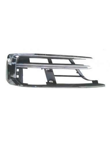 Right Front Grille With Hole With Chrome Molding For Audi A8 2017-