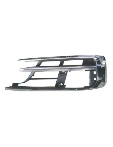 Left Front Grille With Hole With Chrome Molding For Audi A8 2017-