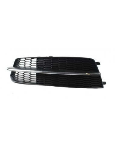 Linker Frontgrill mit Chromleiste für Audi A6 ab 2014, S-Line