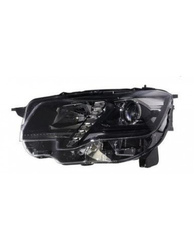 Faro izquierdo h7-h1 con led drl para peugeot partner-rifter 2018 en adelante